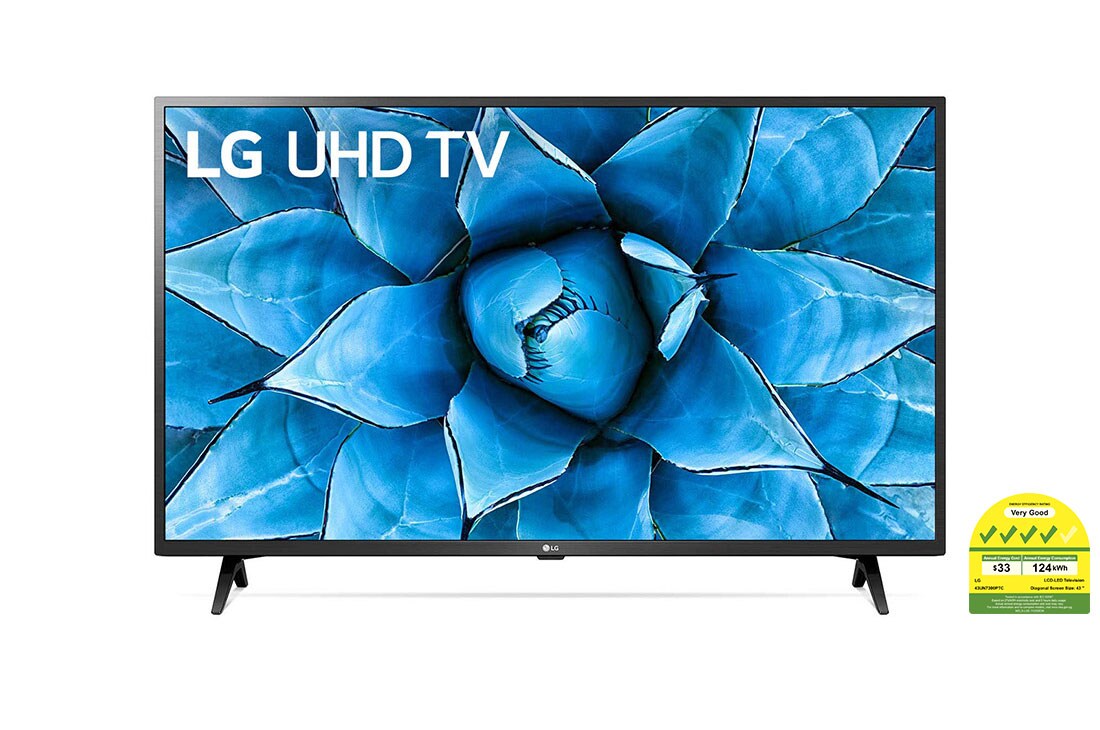 LG UN7300 43" UHD 4K TV, 43UN7300PTC