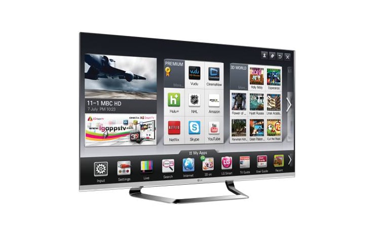 LG 47" LM6700 Cinema 3D Smart TV, 47LM6700