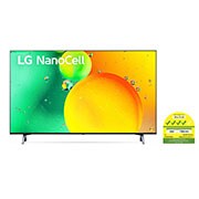 A front view of the LG NanoCell TV