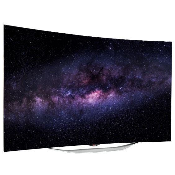Front view of LG Curved OLED TV 55''EC930T 55EC930T