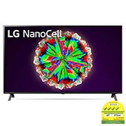 Front view of LG NANO80 55" NanoCell 4K TV 55NANO80TNA