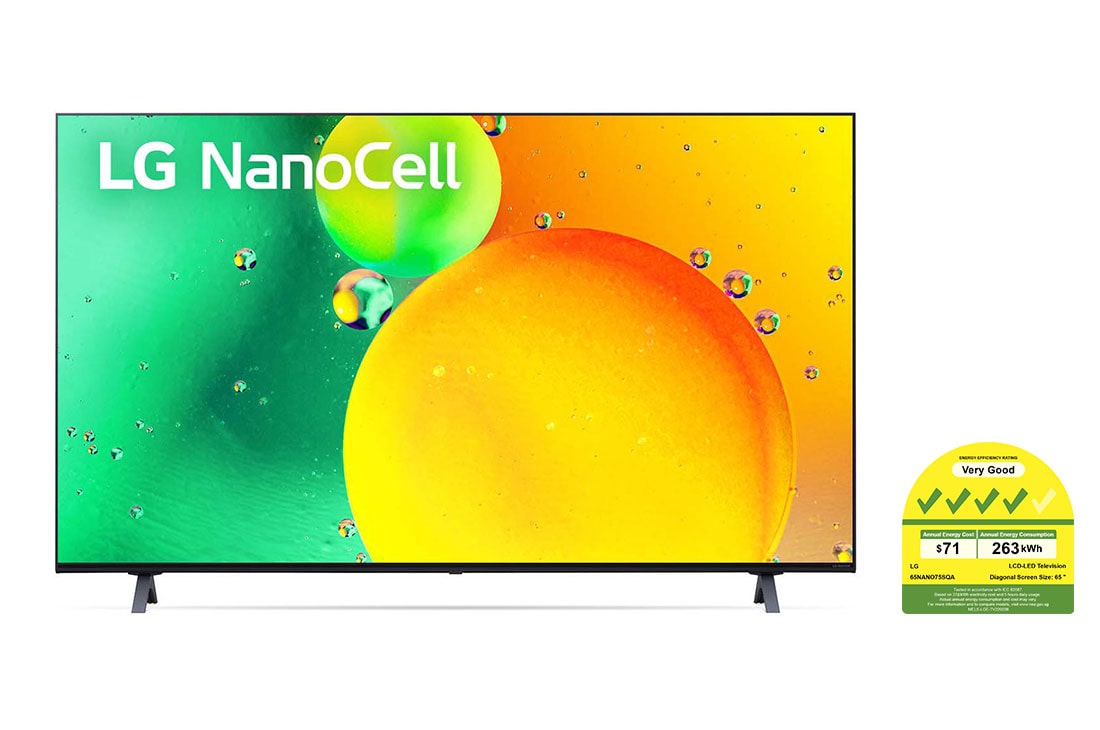 LG NanoCell TV NANO75 65 inch 4K Smart TV | Ultra HD 4K resolution