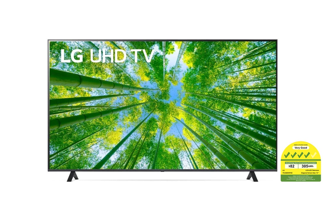 LG UHD TV UQ80 75 inch 4K Smart TV, Magic Remote, Wall mounted TV, TV  wall design, Ultra HD 4K resolution, AI ThinQ - 75UQ8050PSB