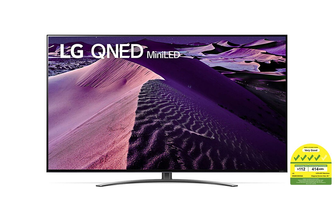 LG QNED TV Mini LED QNED86 86 inch 4K Smart TV | Quantum dot | Wall mounted TV | TV wall design | Ultra HD 4K resolution | AI ThinQ , 86QNED86SQA