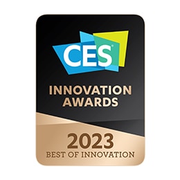 2023 CES Innovation Award Logo.