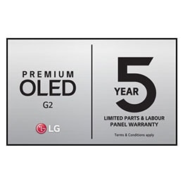 5-Year Panel Warranty logo.