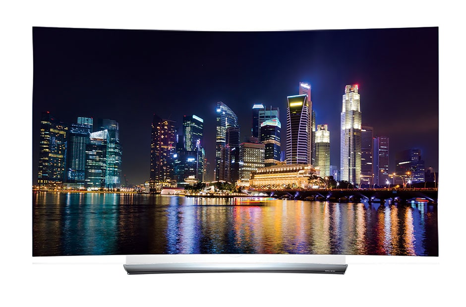 Front view of LG OLED TV 65" C6T OLED65C6T