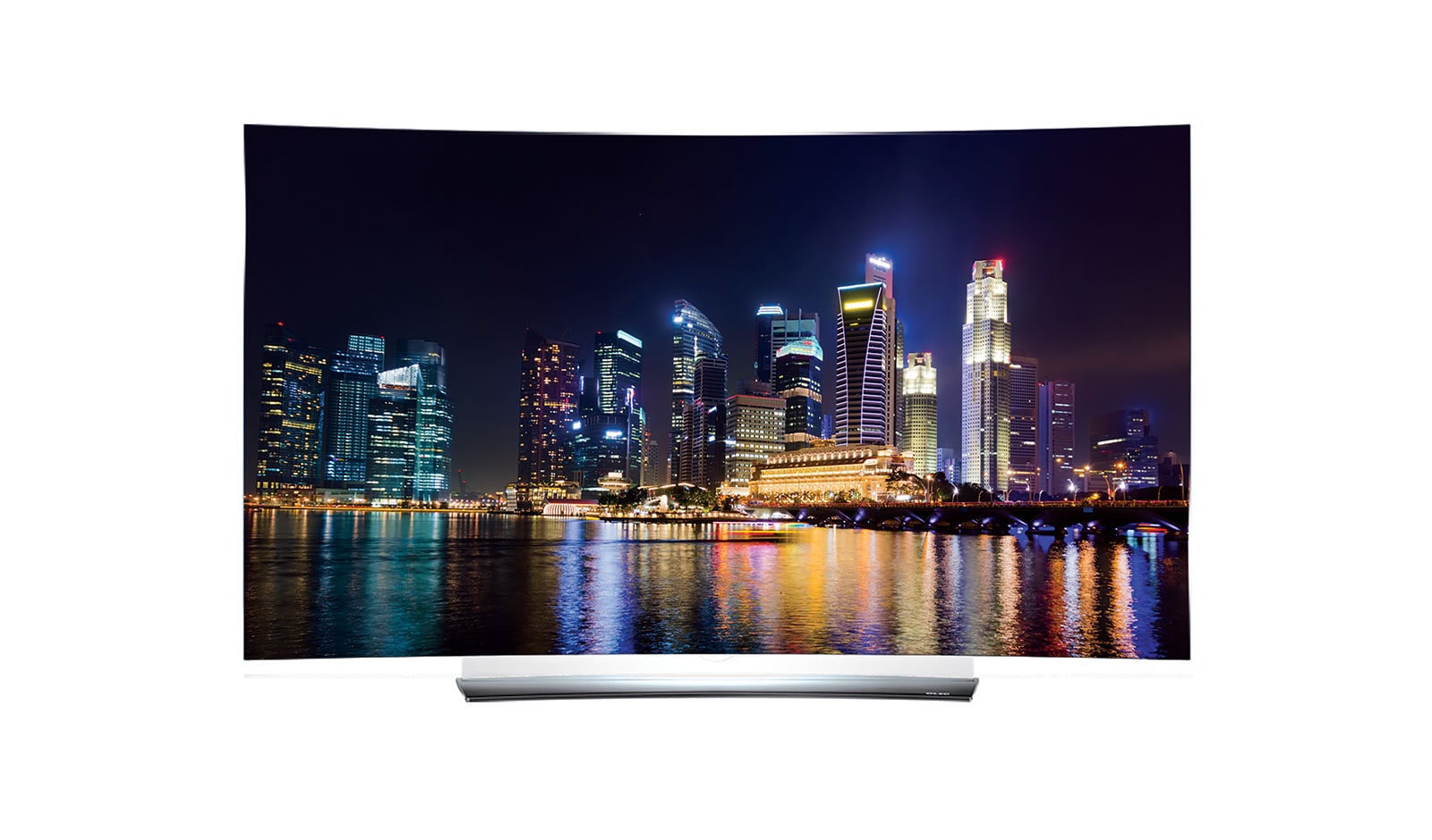 Front view of LG OLED TV 65" C6T OLED65C6T