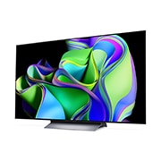 LG OLED evo C3 77 inch TV 4K Smart TV 2023 | Wall mounted TV | TV wall design | Ultra HD 4K resolution | AI ThinQ, OLED77C3PSA