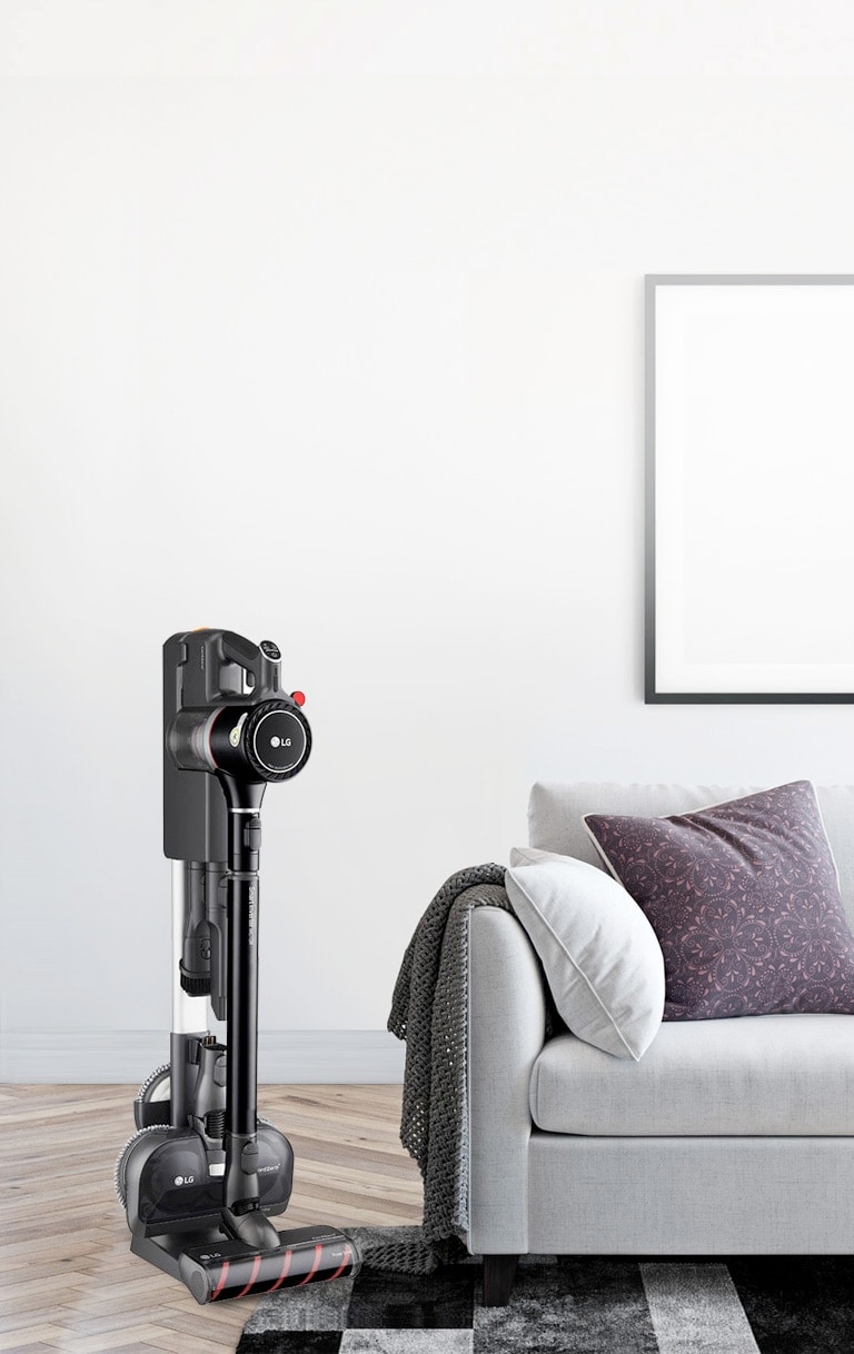 0.44L A9Kompressor Cordless Handstick in Black LG SG