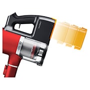 LG CordZero Cordless Handstick Vacuum Cleaner in Bohemian Red, A9PETNBED