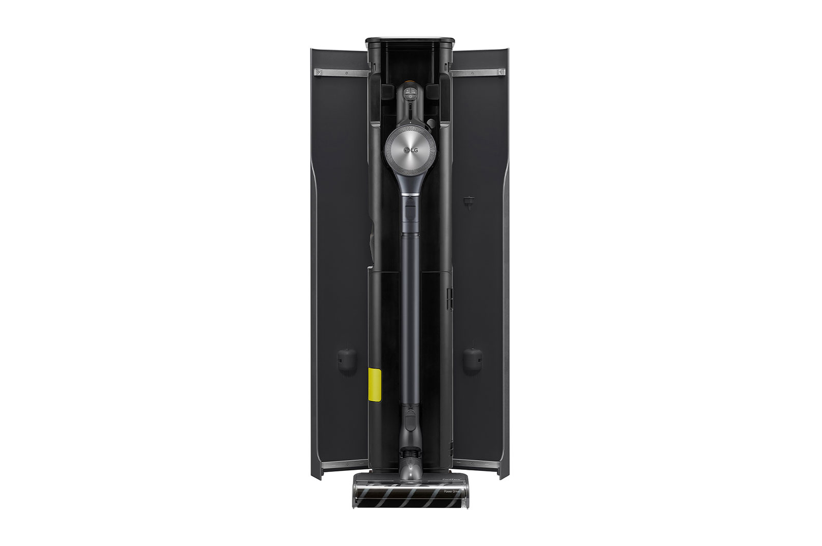 LG Objet Collection | LG CordZero® A9 Kompressor™ Cordless Handstick with All-in-One Tower™ (Calming Grey), A9T-AUTO