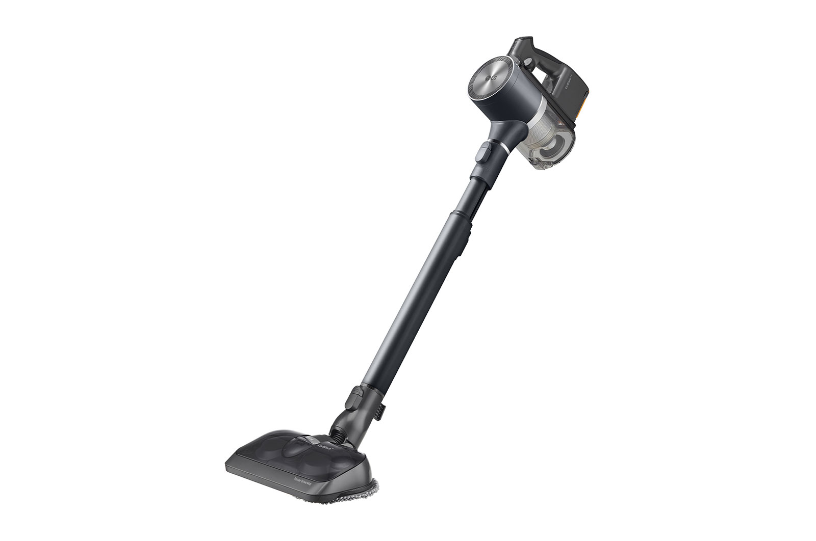 LG Objet Collection | LG CordZero® A9 Kompressor™ Cordless Handstick with All-in-One Tower™ (Calming Grey), A9T-AUTO