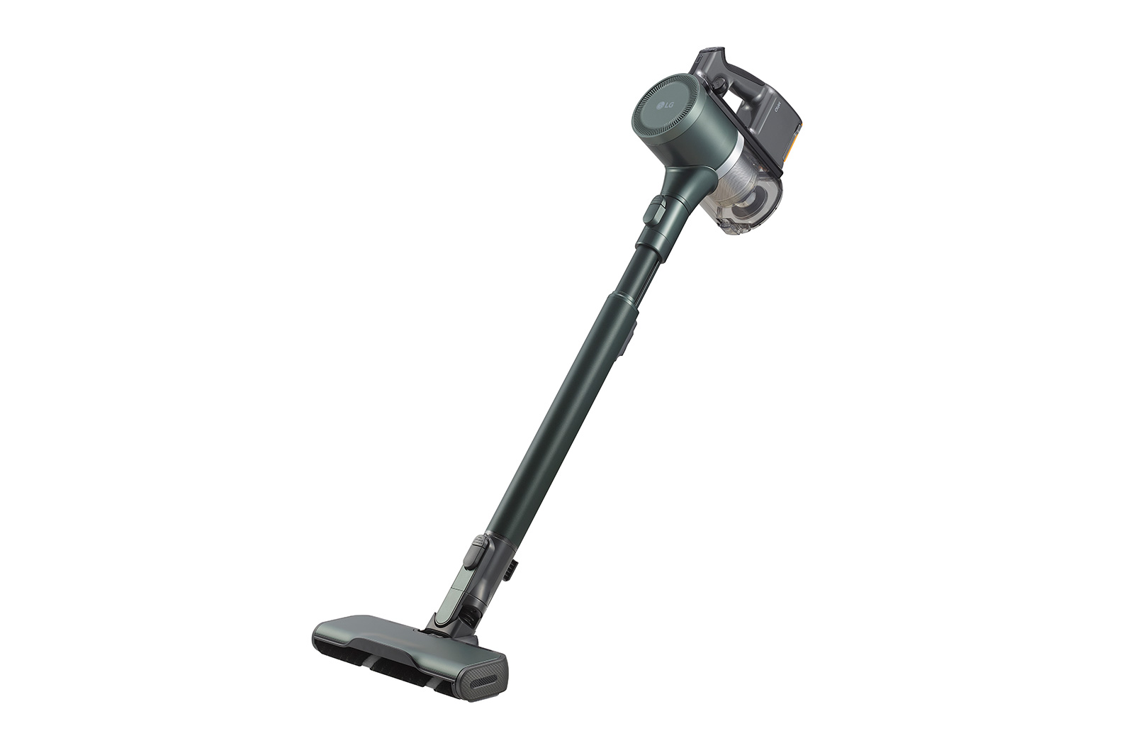 LG Objet Collection | LG CordZero® A9 Kompressor™ Cordless Handstick with All-in-One Tower™ (Calming Green), A9T-STEAM