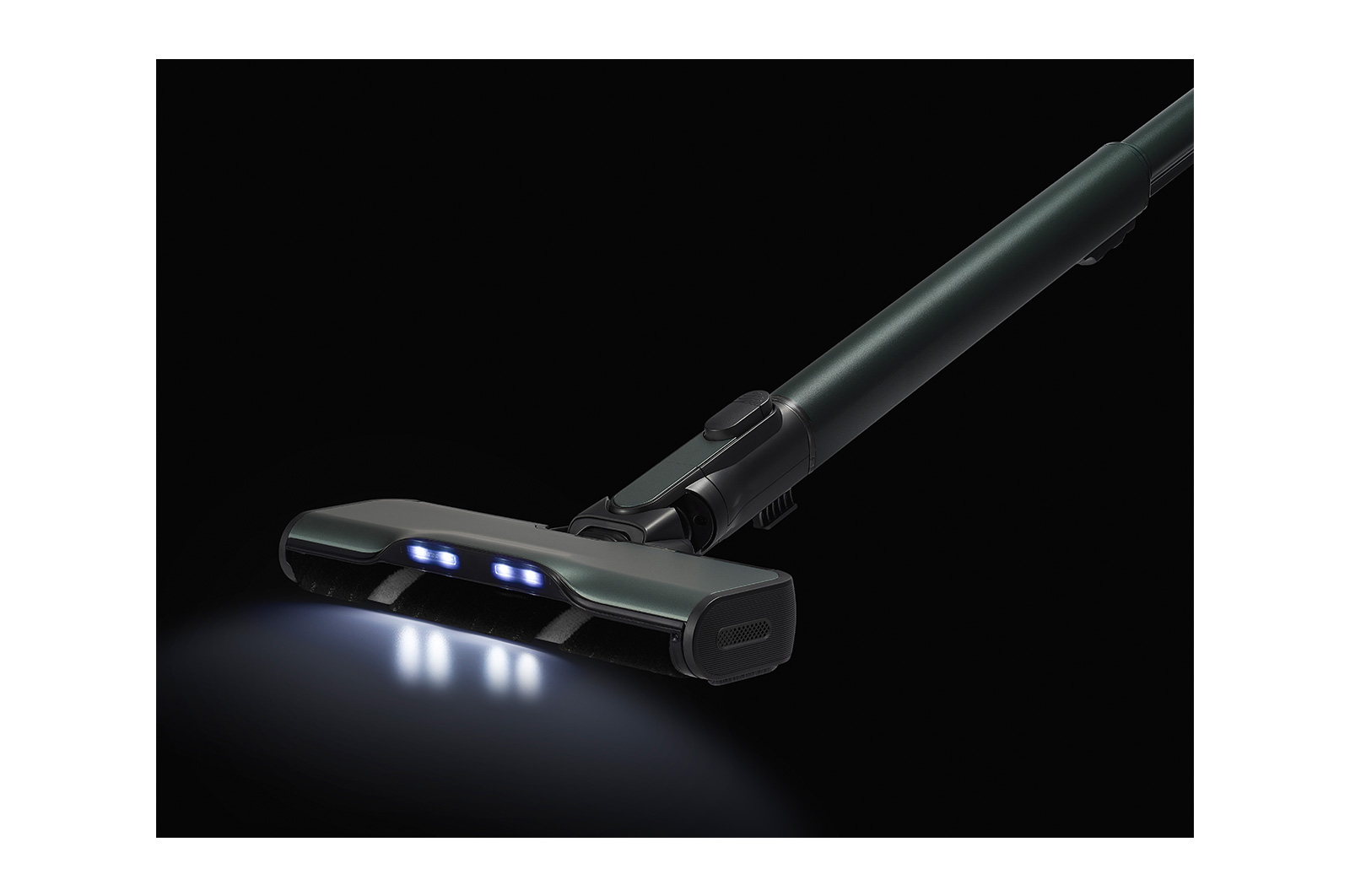 LG Objet Collection | LG CordZero® A9 Kompressor™ Cordless Handstick with All-in-One Tower™ (Calming Green), A9T-STEAM