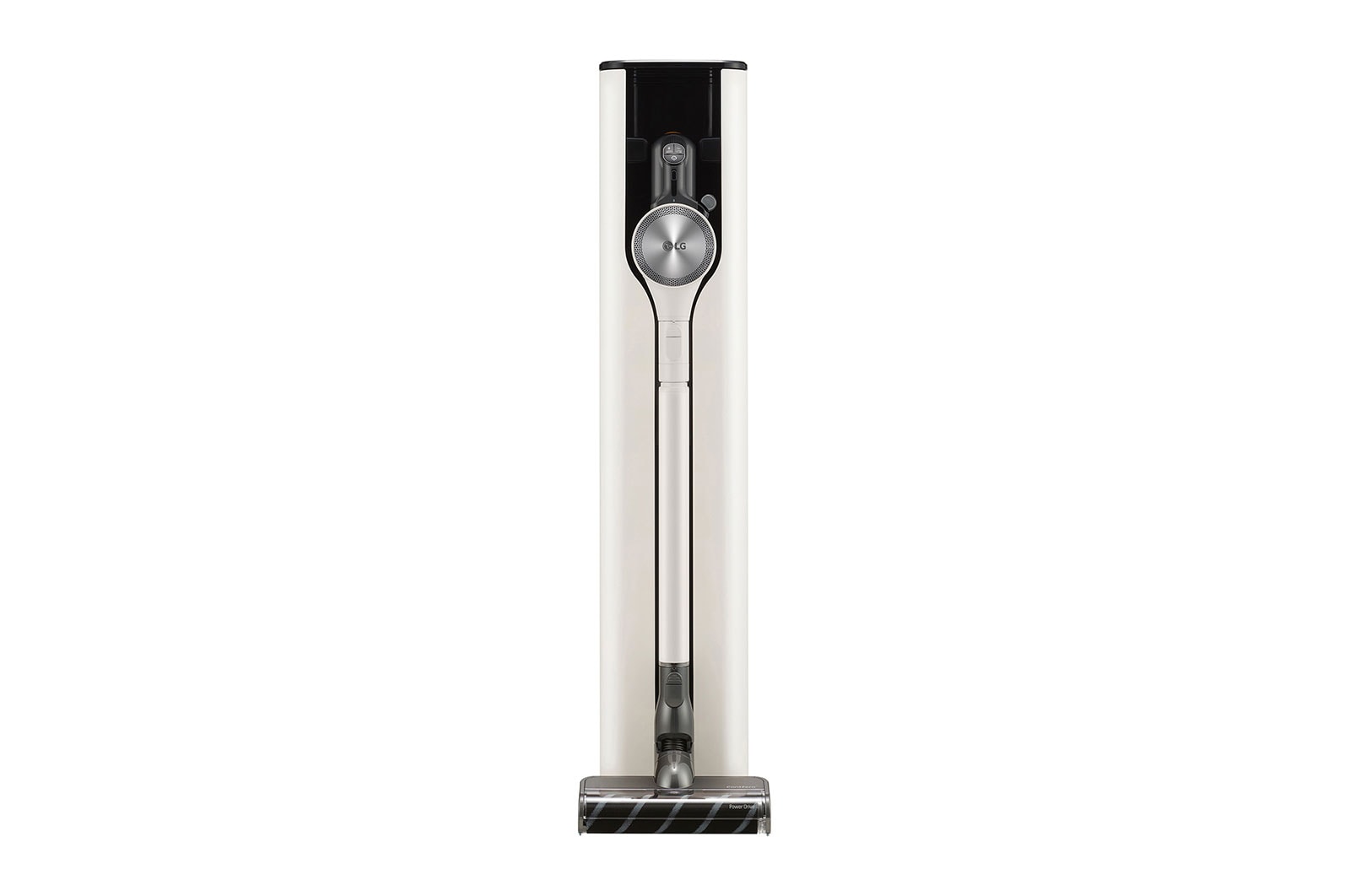 LG Objet Collection | LG CordZero™ A9 Kompressor™ Cordless Handstick with All-in-One Tower™ (Calming Beige), A9T-ULTRA