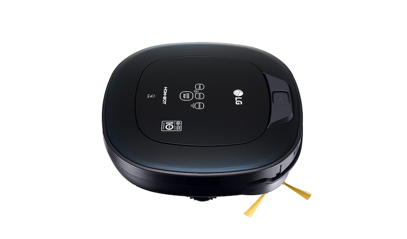 LG Hom-Bot Square Robotic Vacuum Cleaner in Metal Silver, VR65710LVMP