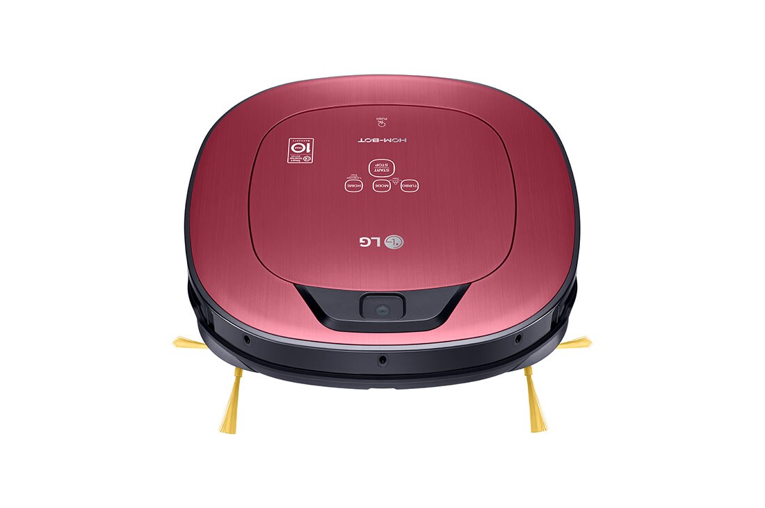 LG HomBot Square Robotic Vacuum Cleaner in Metal Red VR66800VWP LG SG