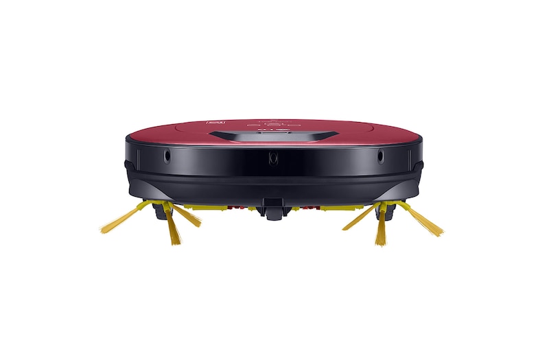 LG Hom-Bot Square Robotic Vacuum Cleaner in Metal Red, VR66800VWP