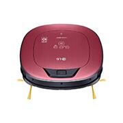 LG Hom-Bot Square Robotic Vacuum Cleaner in Metal Red, VR66800VWP