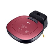 LG Hom-Bot Square Robotic Vacuum Cleaner in Metal Red, VR66800VWP