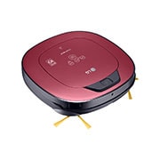 LG Hom-Bot Square Robotic Vacuum Cleaner in Metal Red, VR66800VWP