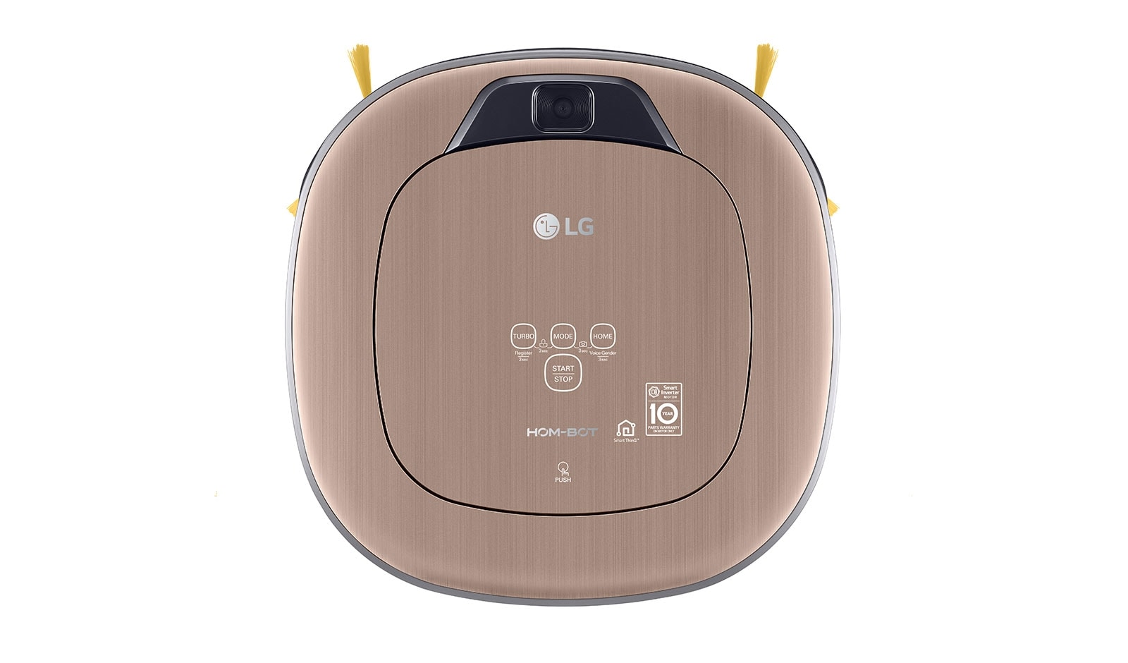 LG Hom-Bot Square Robotic Vacuum Cleaner in Bronze , VR66820VMNC