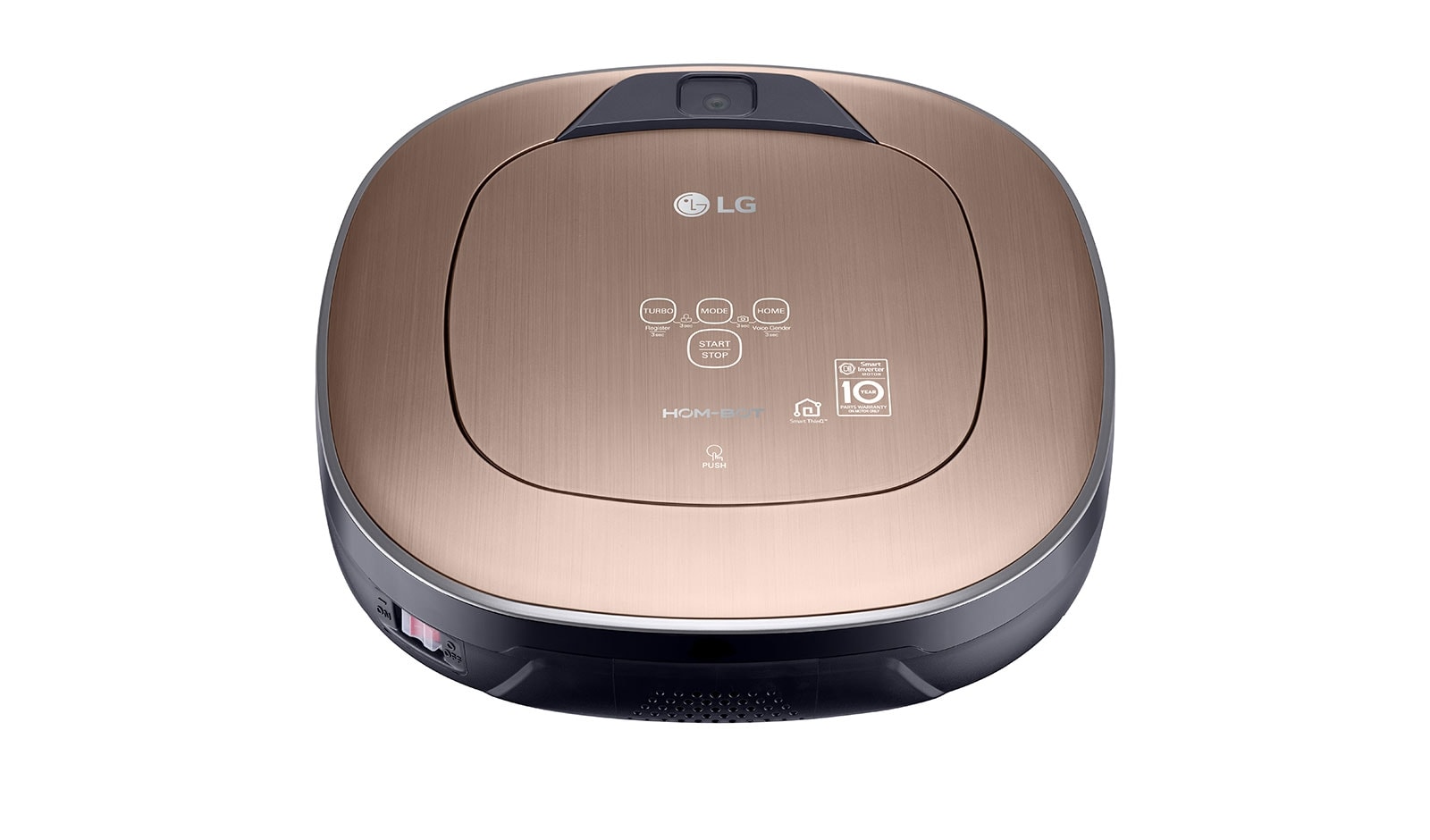 LG Hom-Bot Square Robotic Vacuum Cleaner in Bronze , VR66820VMNC