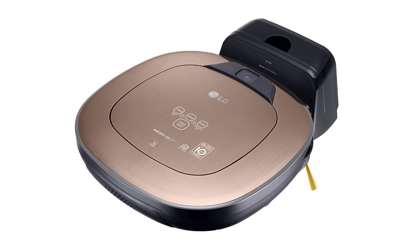 LG Hom-Bot Square Robotic Vacuum Cleaner in Bronze , VR66820VMNC