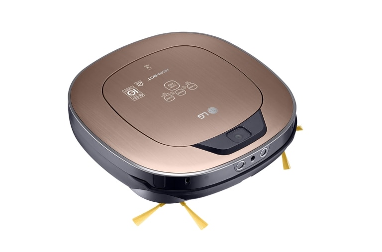 LG Hom-Bot Square Robotic Vacuum Cleaner in Bronze , VR66820VMNC