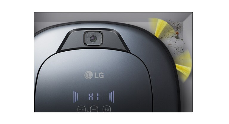 Square Design & Side Brush enhance corner cleaning2