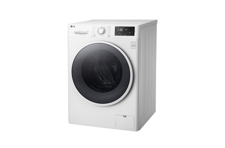 LG 8kg, 6 Motion Inverter Direct Drive Front Load Washing Machine with TurboWash™, F1408DC3W