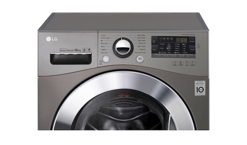 LG 10kg, 6 Motion Inverter Direct Drive Front Load Washing Machine, F1410SPRE