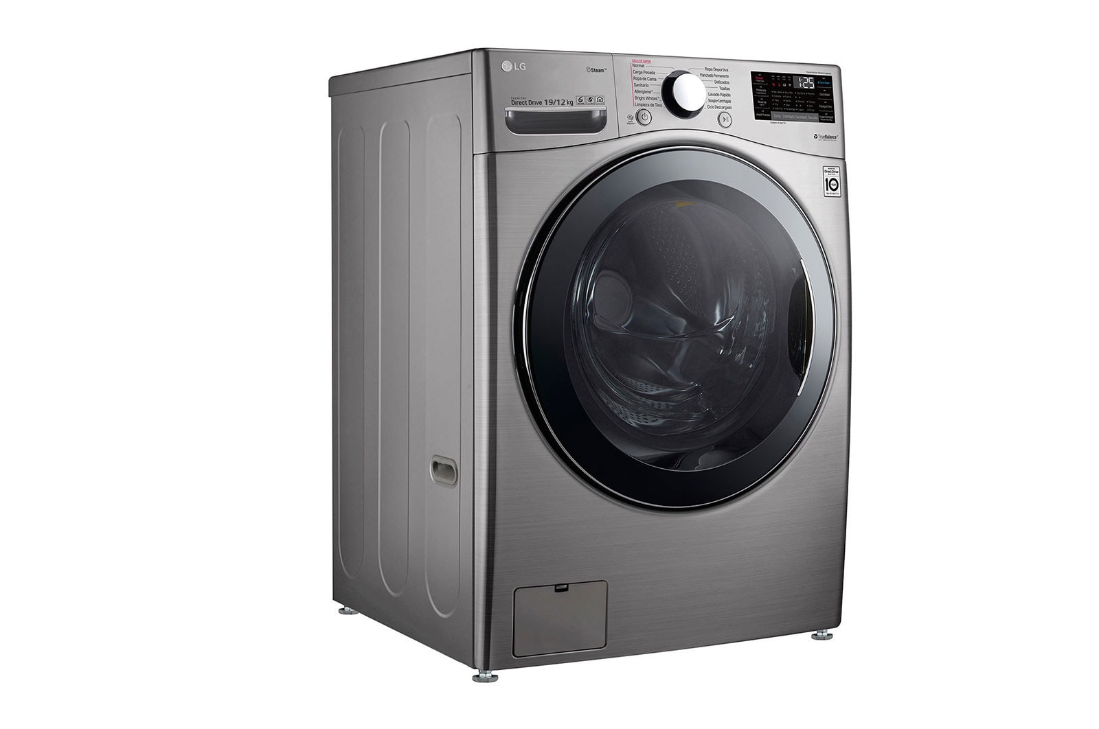 LG 19/12kg, TWIN Load Smart Washing Machine with 6 Motion Inverter Direct Drive, F2719RVTV