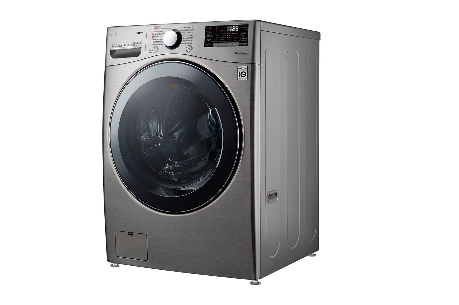 LG 19/12kg, TWIN Load Smart Washing Machine with 6 Motion Inverter Direct Drive, F2719RVTV