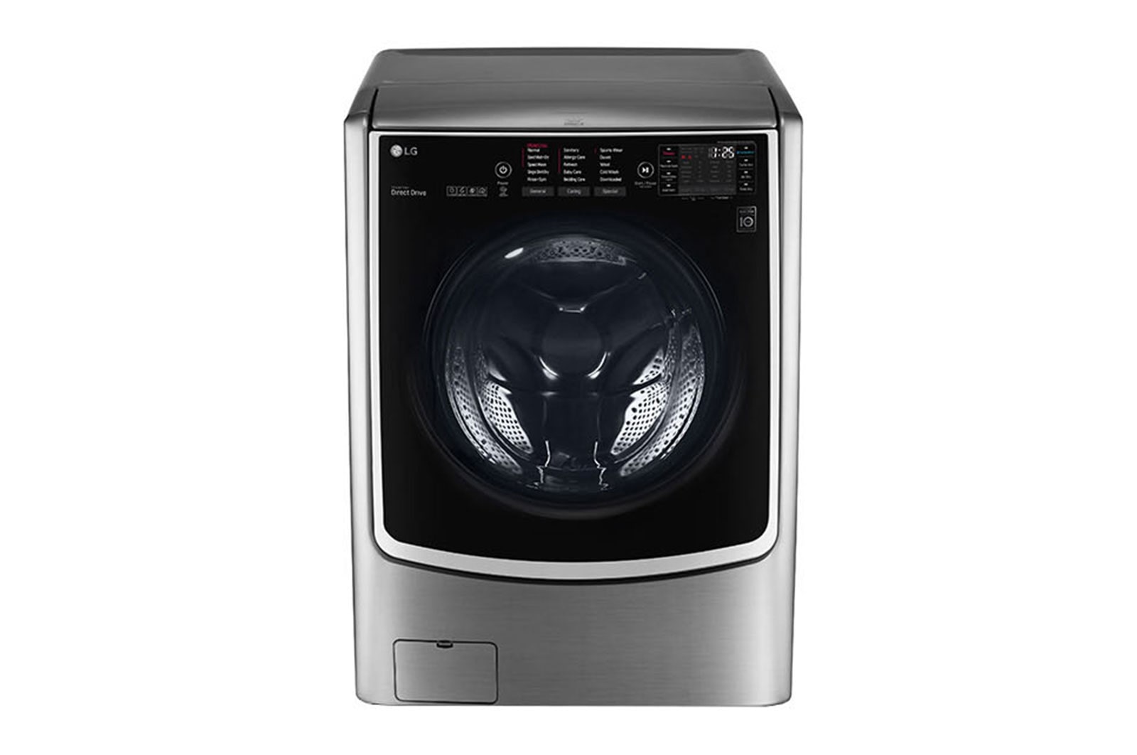 Front view of 21/12kg, Front Load Smart Washing Machine with 6 Motion Inverter Direct Drive F2721HTWV