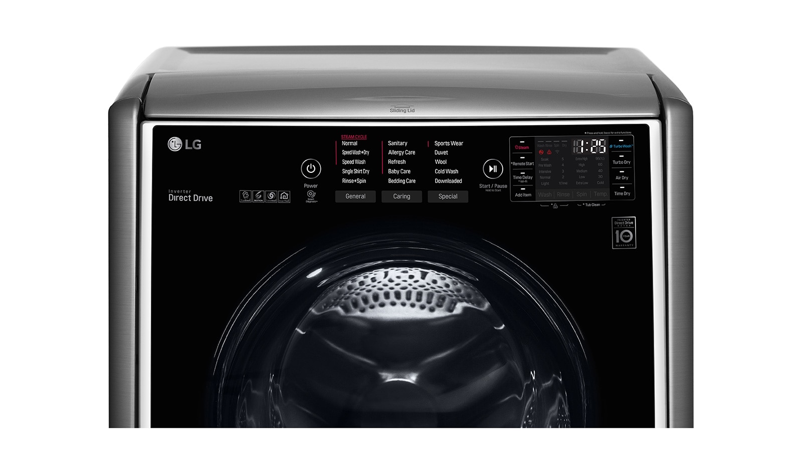 LG 21kg, Inverter Direct Drive TWIN Load Washing Machine, F2721STWV