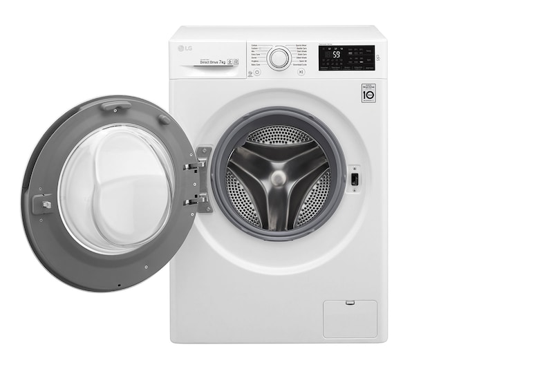 LG 7kg, 6 Motion Inverter Direct Drive Front Load Washing Machine, FC1270N5W
