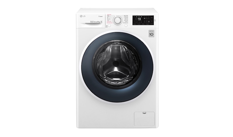 Front view of 8kg ,6 Motion Inverter Direct Drive Front Load Washing Machine FC1408S4W