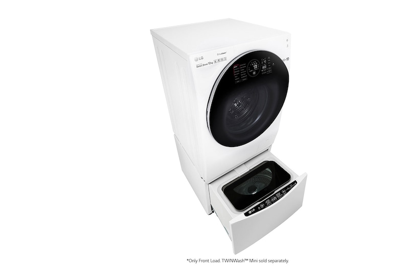 LG 12kg, Front Load Smart Washing Machine with Inverter Direct Drive, FG1612S3W
