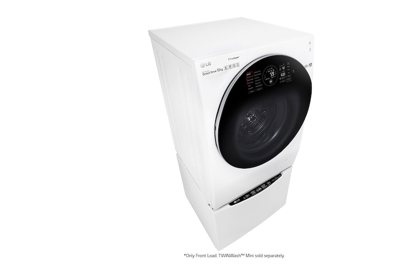 LG 12kg, Front Load Smart Washing Machine with Inverter Direct Drive, FG1612S3W