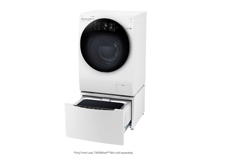 LG 12kg, Front Load Smart Washing Machine with Inverter Direct Drive, FG1612S3W