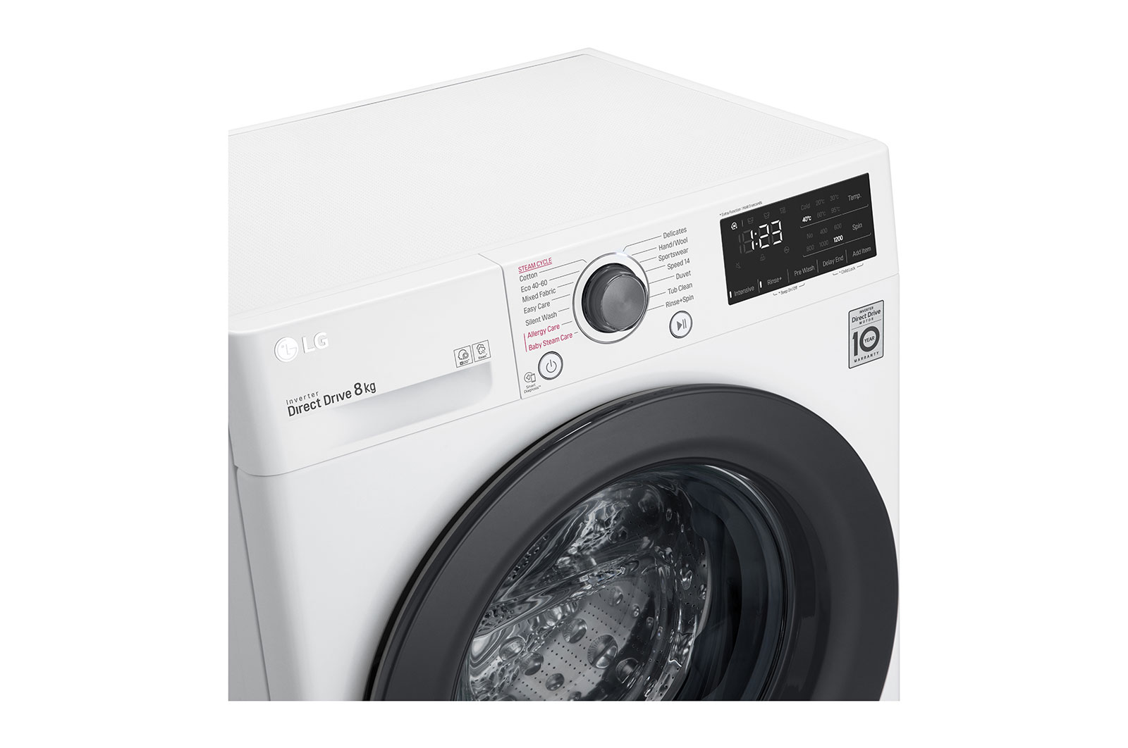 LG 8kg, AI DD™ Front Load Washing Machine , FV1208S5W