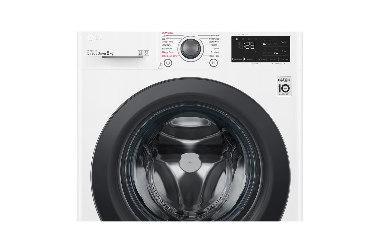 LG 8kg, AI DD™ Front Load Washing Machine , FV1208S5W