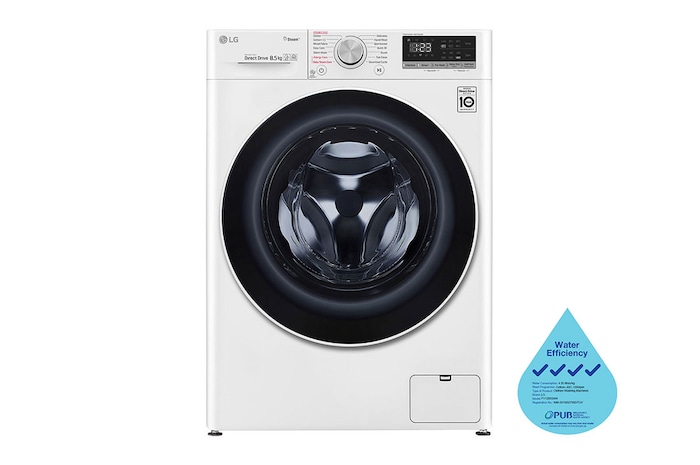 LG 8.5kg, Slim AI Direct Drive Front Load Washing Machine, FV1285S4W