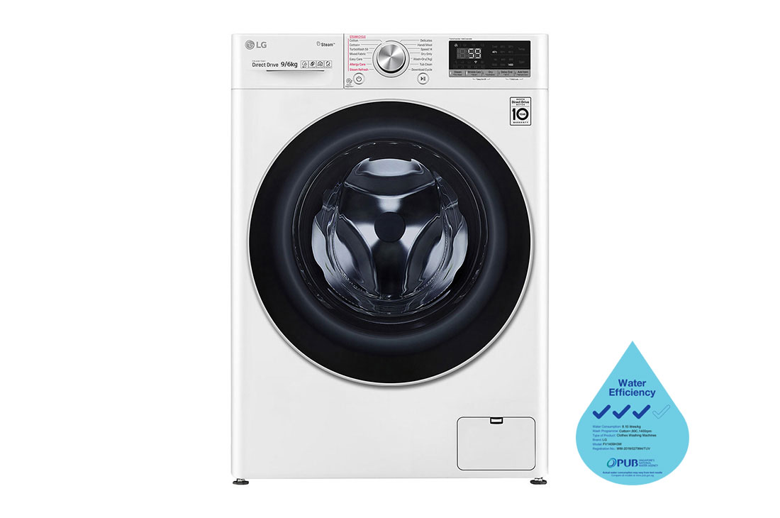 Lg front door store washing machine 6kg