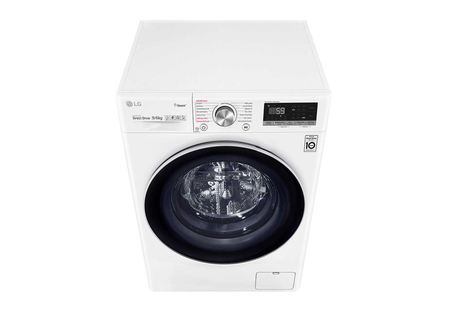 LG 9/6kg, AI Direct Drive Front Load Washer Dryer, FV1409H3W