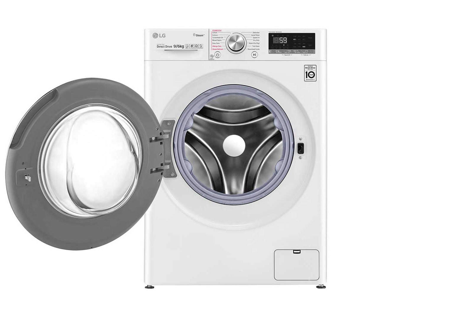 LG 9/6kg, AI Direct Drive Front Load Washer Dryer, FV1409H3W