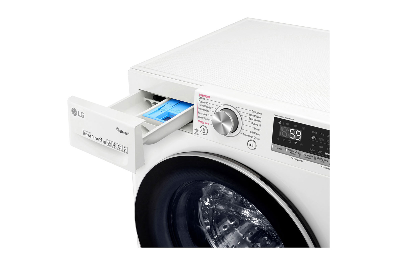 LG 9kg, AI Direct Drive Front Load Washing Machine, FV1409S3W