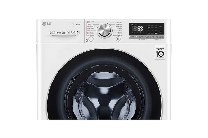 LG 9kg, AI Direct Drive Front Load Washing Machine, FV1409S3W